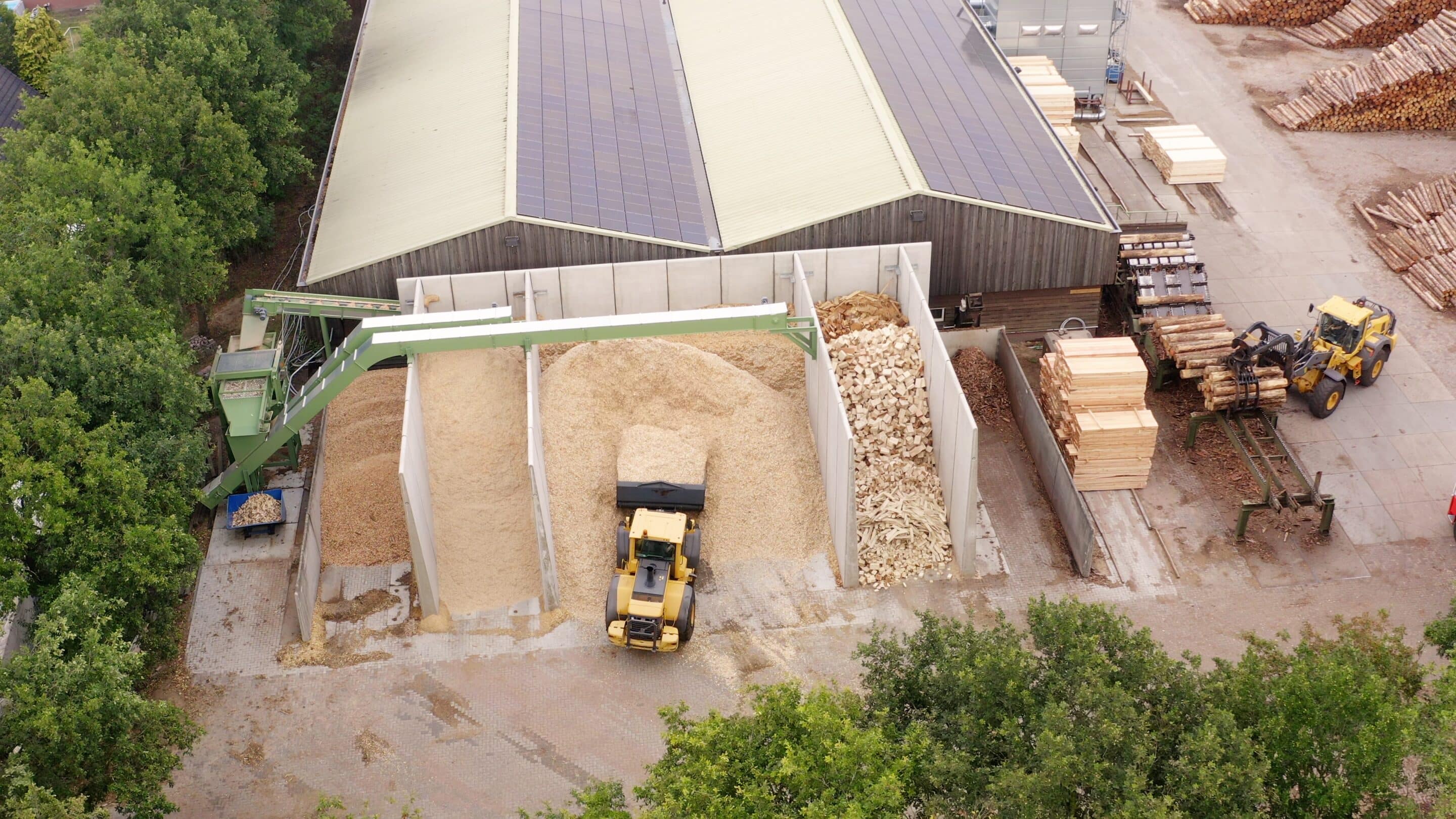 Bosch Beton - Bulkopslag voor zaagsel, houtchips en pellets