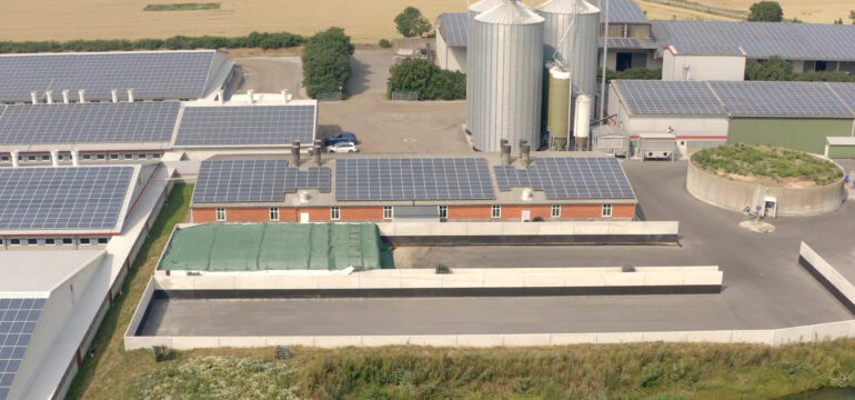 Bosch Beton - Vijf sleufsilo's voor maïsopslag op eiland Fehmarn 