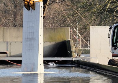 Bosch Beton - Innovatieve oplossing onder water voor rwzi De Sumpel in Almelo
