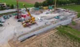 Bosch Beton - Keerwanden Aldi-vestiging in Abstatt