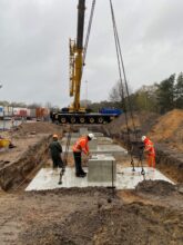 Bosch Beton is één van de huisleveranciers voor Europees snellaadbedrijf Fastned om prefab betonfundamenten te leveren voor snellaadpalen.