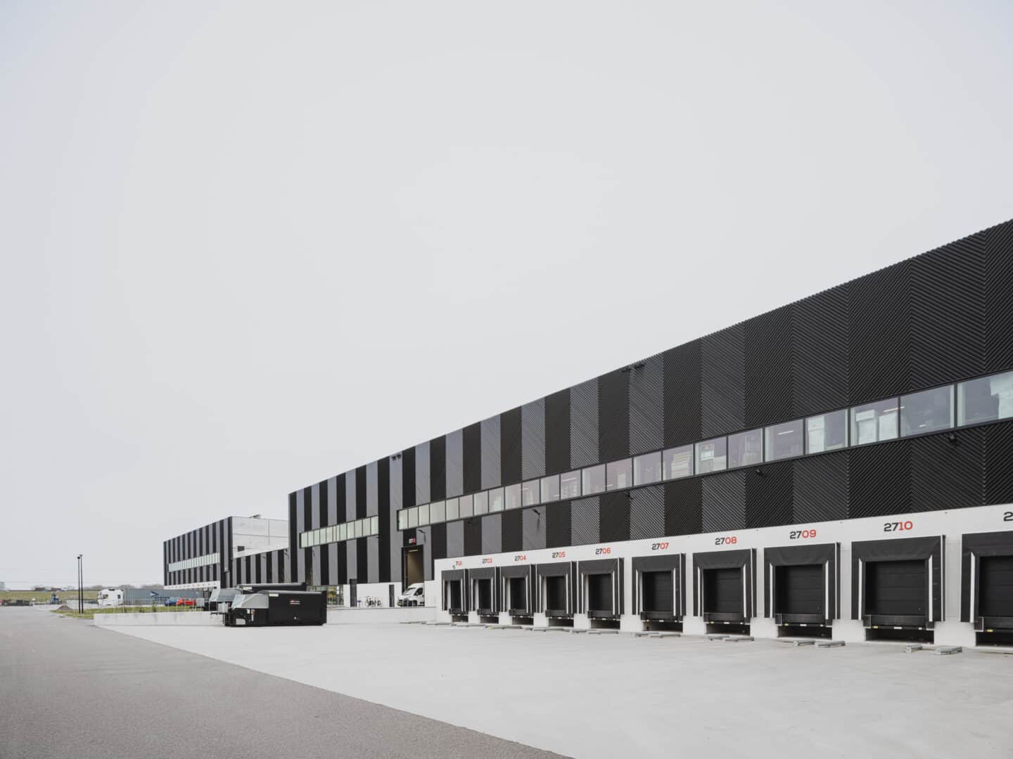 Bosch Beton keerwanden bij XL Distributiecentrum Heylen in Almelo