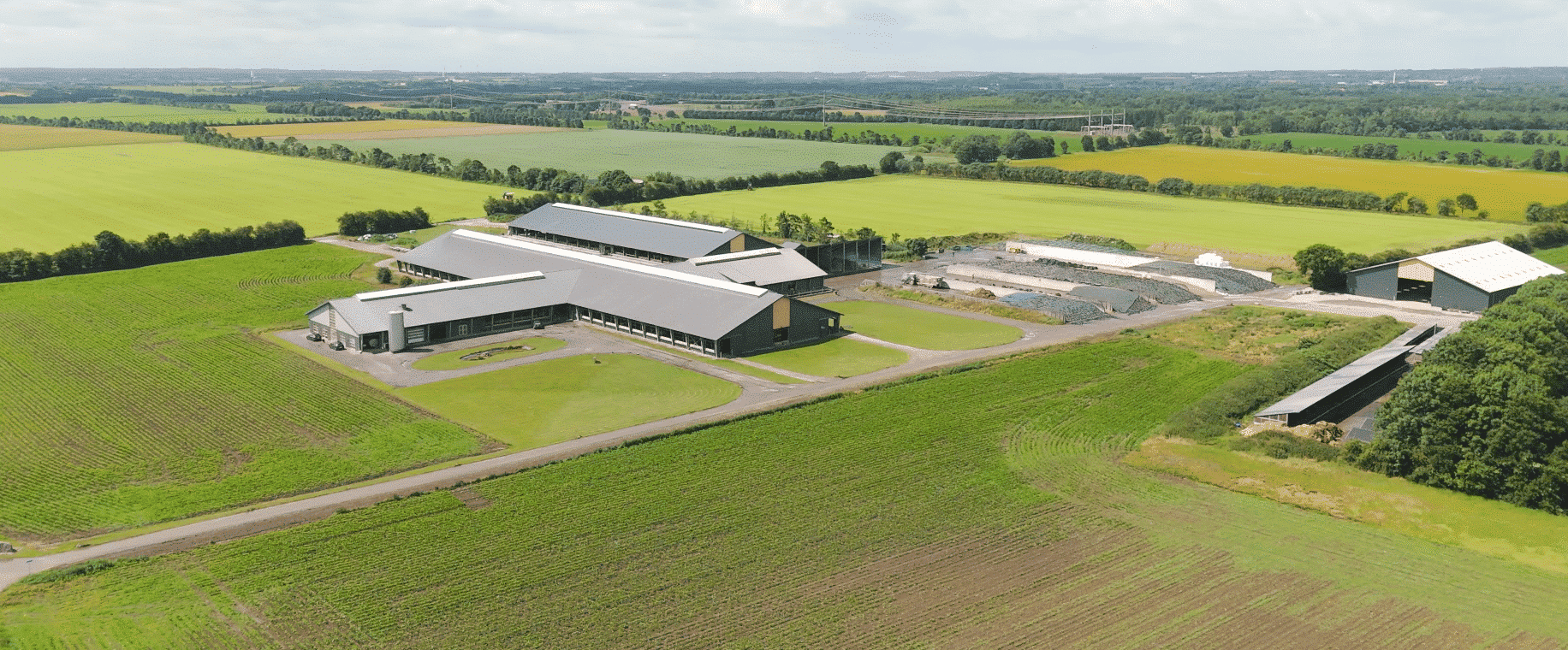 Bæredygtig vækst hos dansk mælkeproduktionsvirksomhed takket være plansiloer